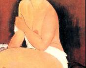 阿米地奥莫迪里阿尼 - Seated Nude